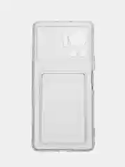 Чехол Silicone Card Holder для Infinix Hot 12i, 12 Play, 12 VIP, Smart 6, 6 HD