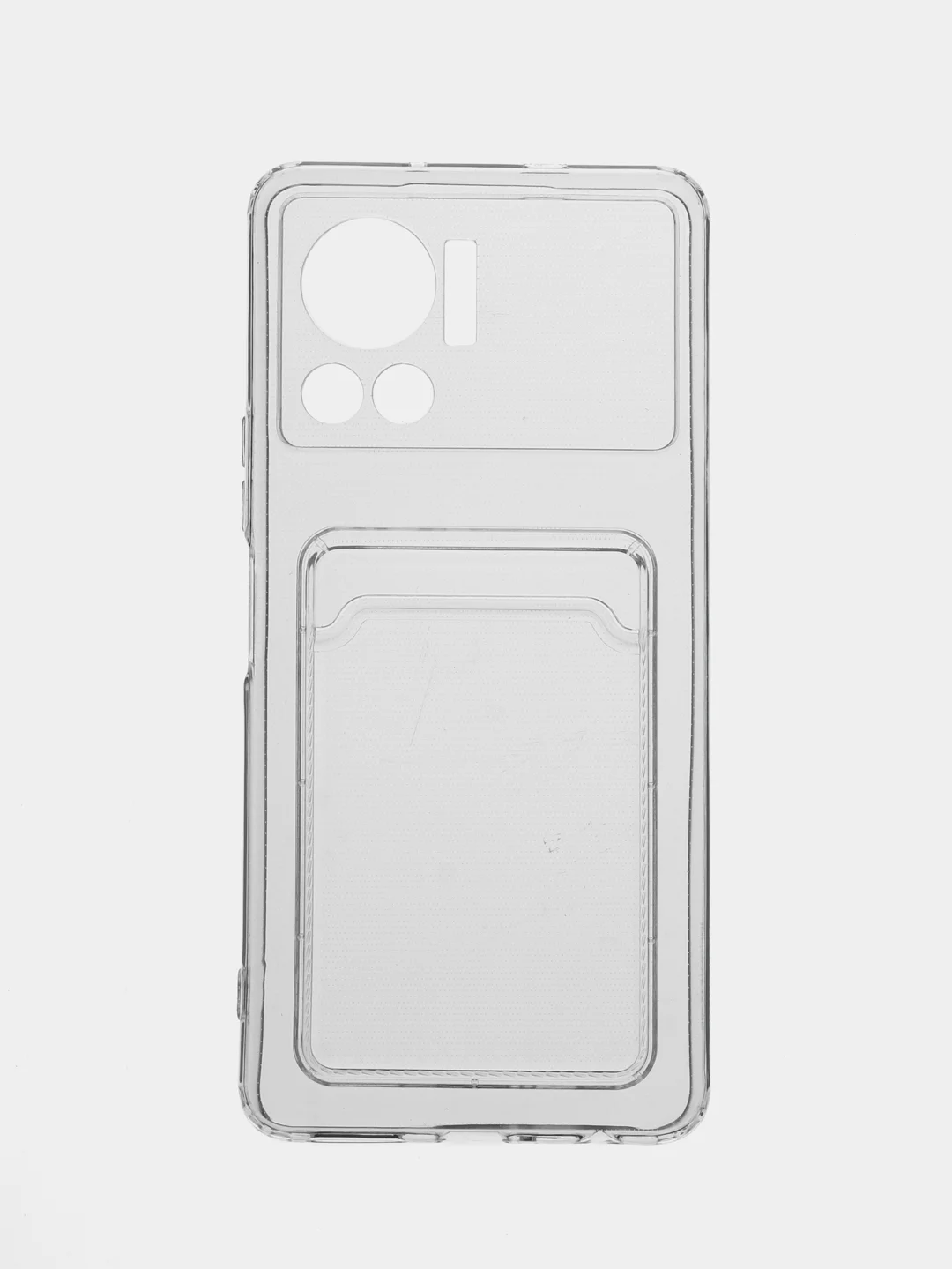 Чехол Silicone Card Holder для Infinix Hot 12i, 12 Play, 12 VIP, Smart 6, 6 HD