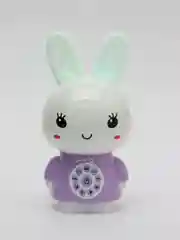 Сиреневый музыкальная игрушка "Медовый зайка"