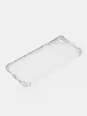 Серебряный чехол Xiaomi Redmi Note 10 4G, Note 10S, Poco M5S (Сяоми Редми Ноут 10c) прозрачный черный