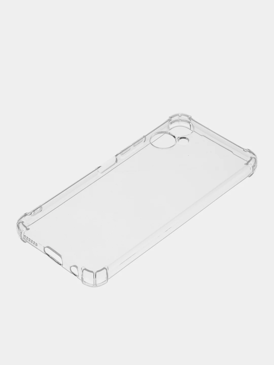 Серебряный чехол для Tecno Spark 9 Pro (Техно Спарк 9 Про), прозрачный