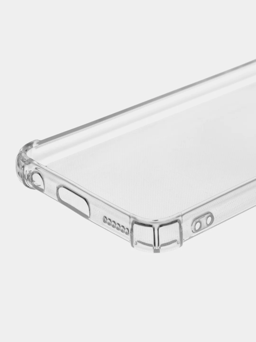 Серебряный чехол для Tecno Spark 9 Pro (Техно Спарк 9 Про), прозрачный