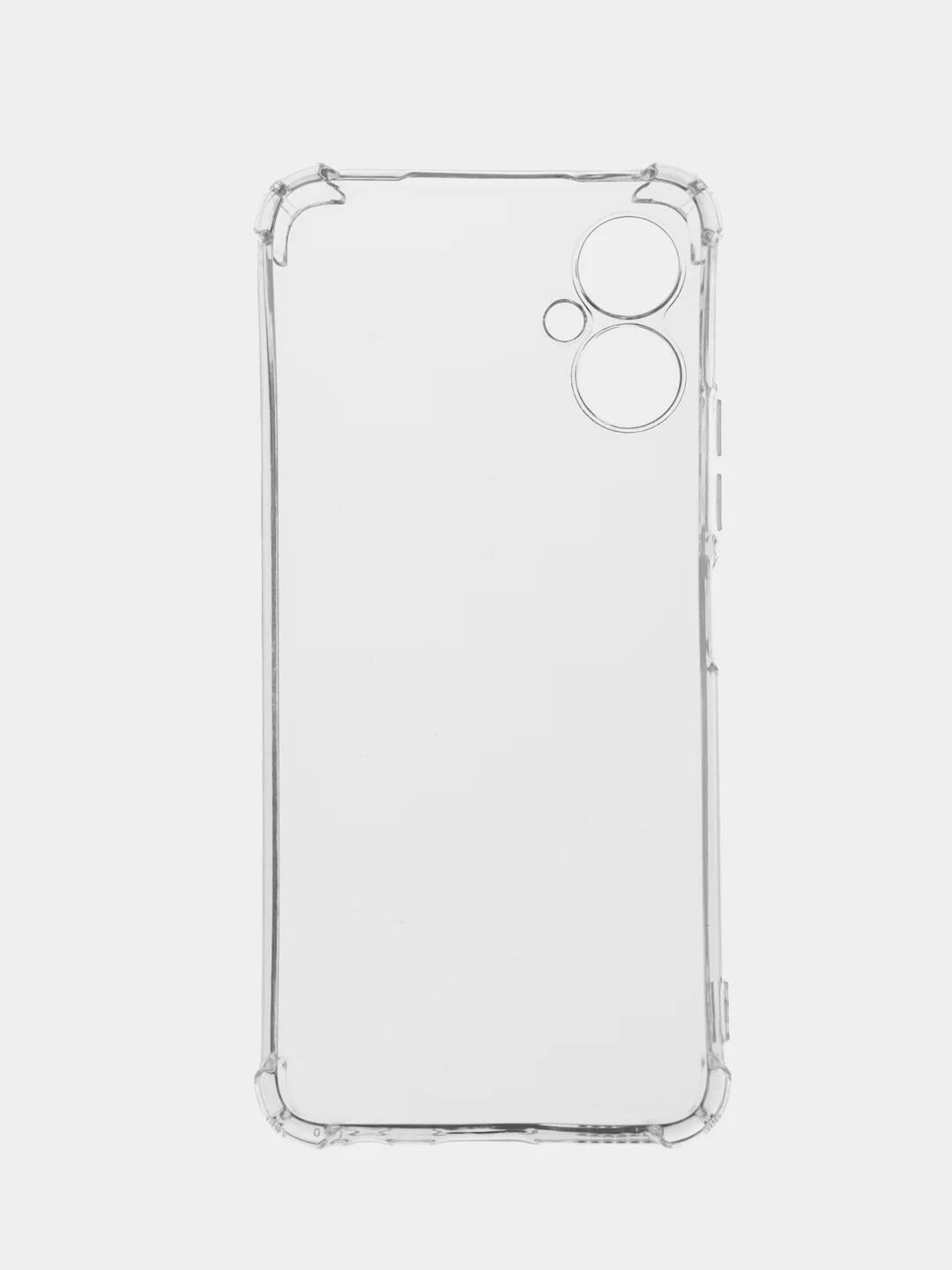 Серебряный чехол для Tecno Spark 9 Pro (Техно Спарк 9 Про), прозрачный
