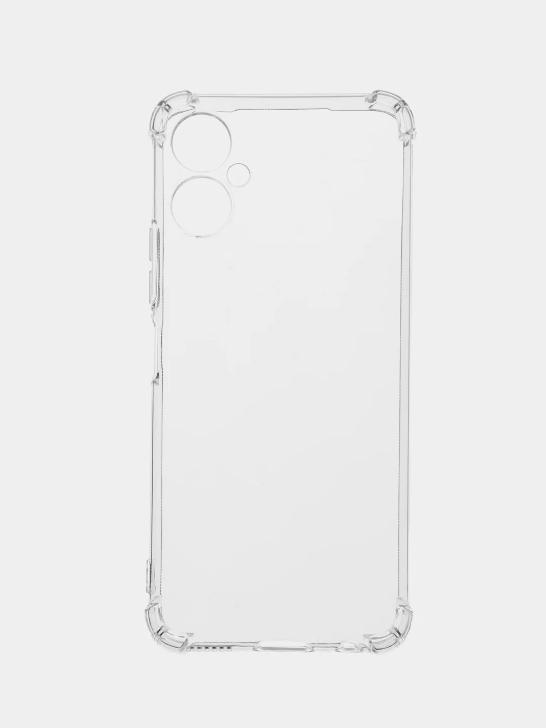 Серебряный чехол для Tecno Spark 9 Pro (Техно Спарк 9 Про), прозрачный