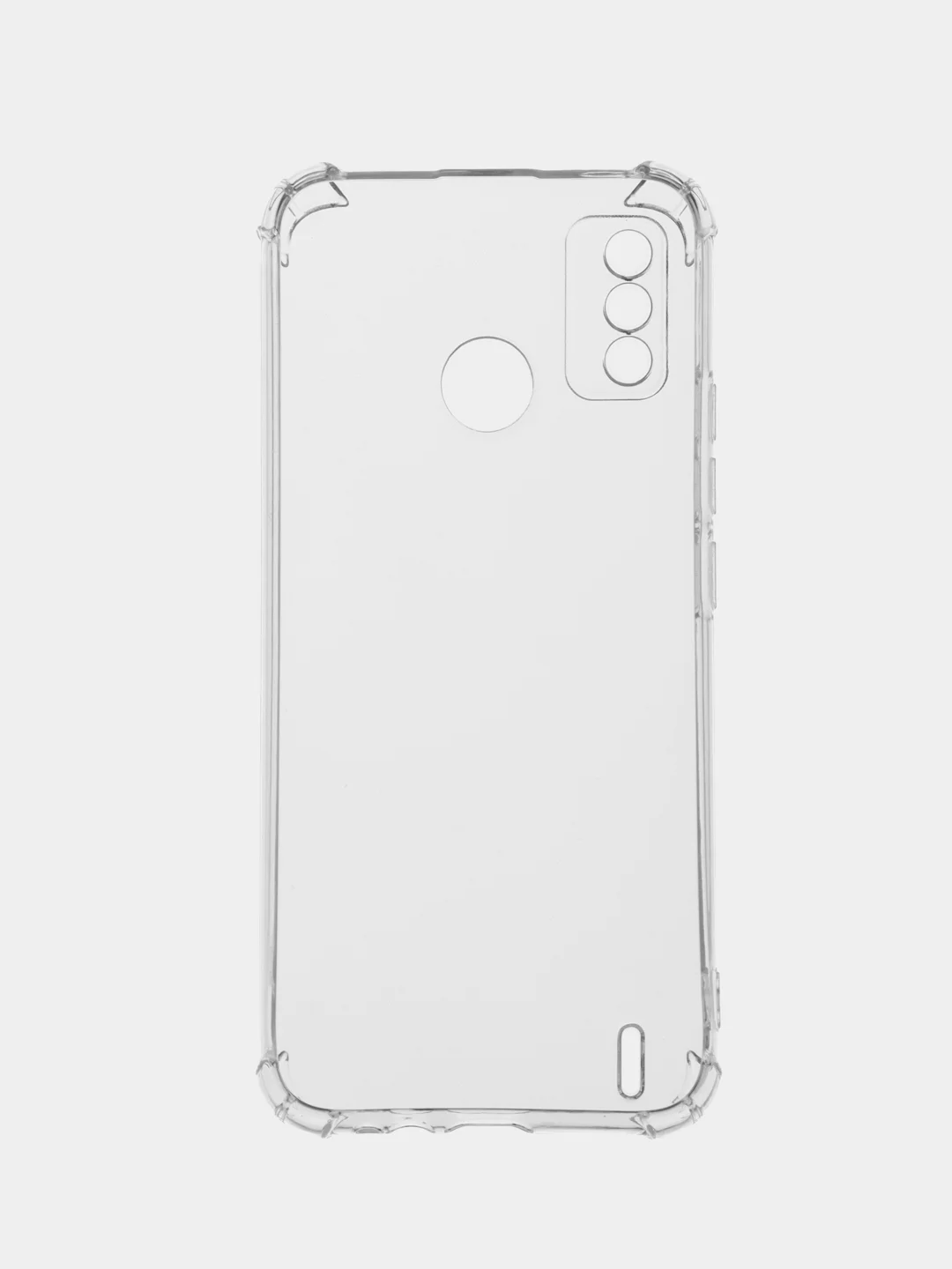 Прозрачный чехол Tecno Spark 6 Go / Техно Спарк 6 Го прозрачный силиконовый
