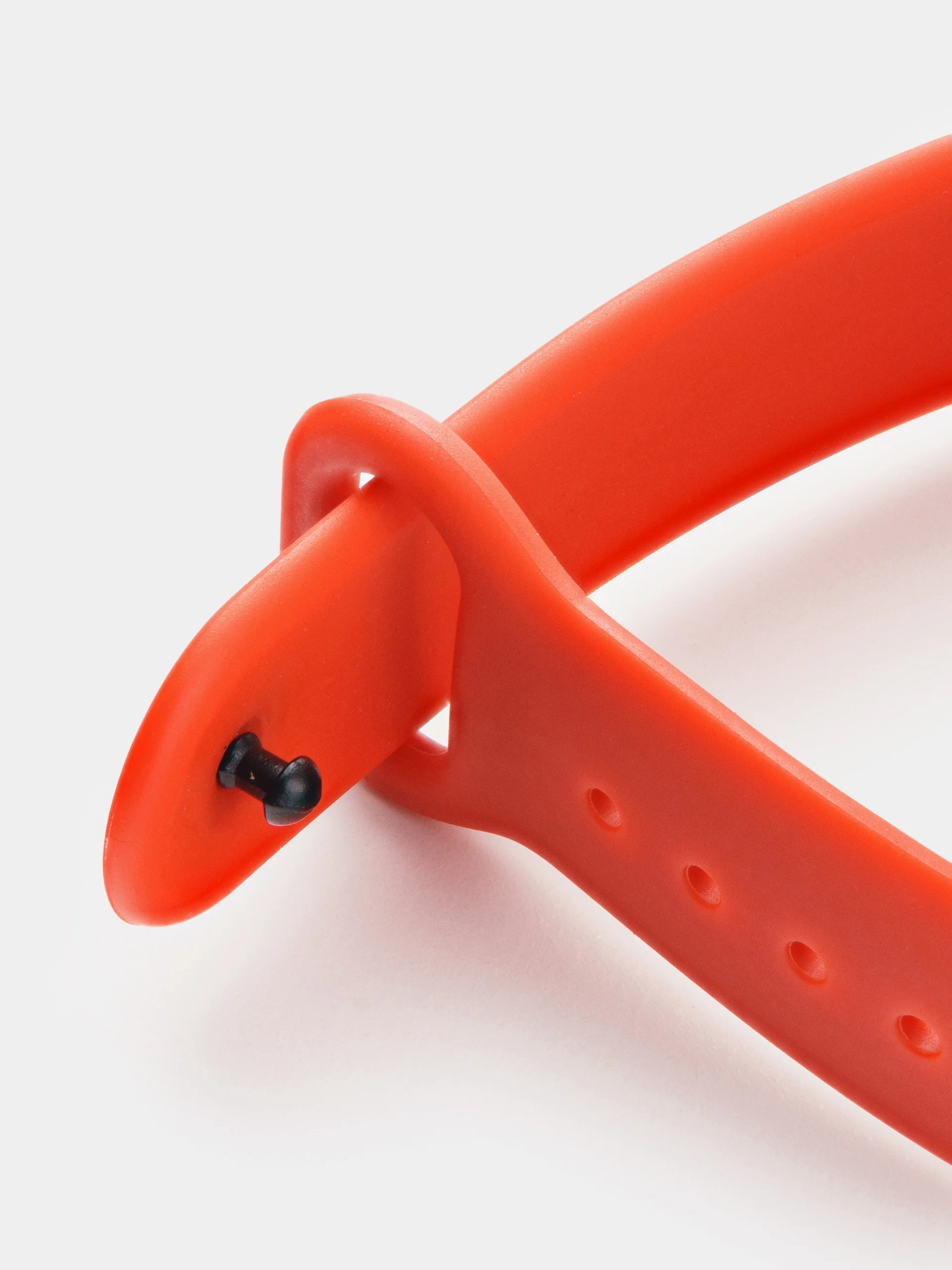Красный ремешок для Xiaomi Mi Band 3/4/5/6/7 с рисунком