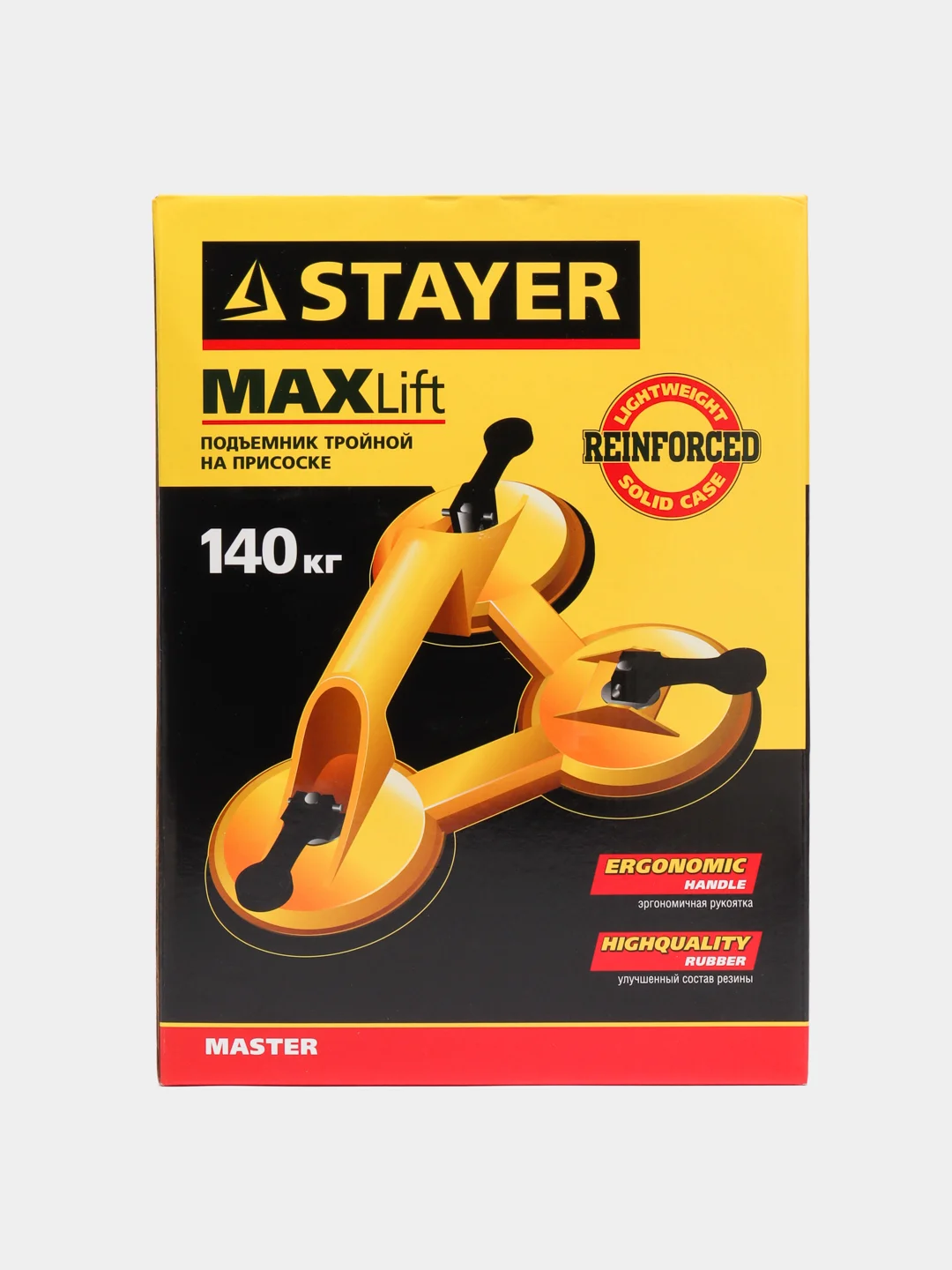 Стеклодомкрат Stayer, тройной, 140 кг