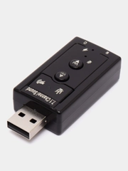 Внешняя звуковая карта USB Z20, с регулировкой