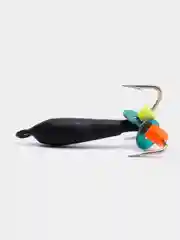 Черный мормышка вольфрам для рыбалки, крючки Mustad "Чертик", до 1,5г, зимняя, вольфрамовый черт