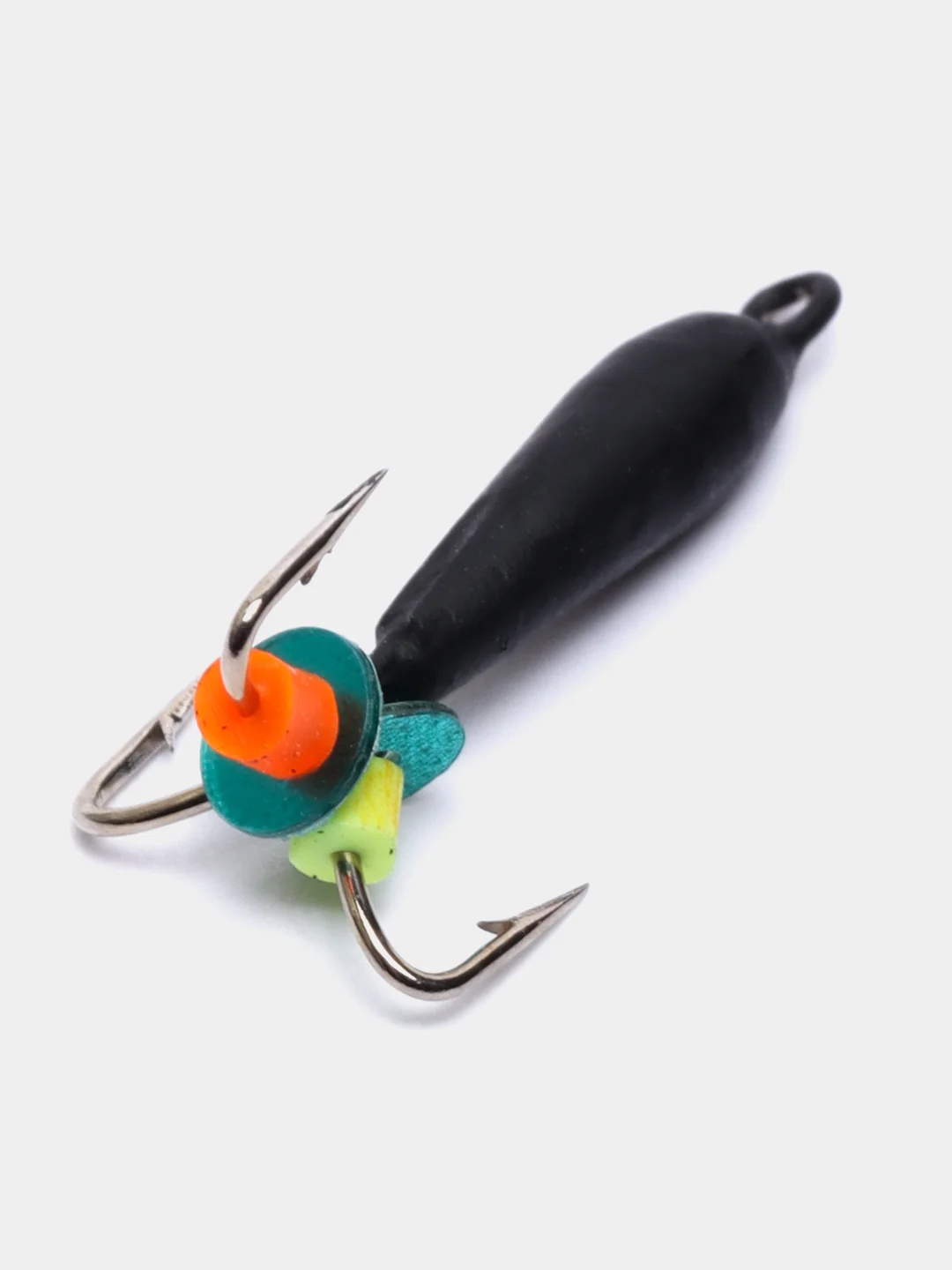 Черный мормышка вольфрам для рыбалки, крючки Mustad "Чертик", до 1,5г, зимняя, вольфрамовый черт