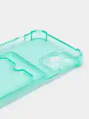 Салатовый чехол для iPhone 11 Pro, с карманом для карт