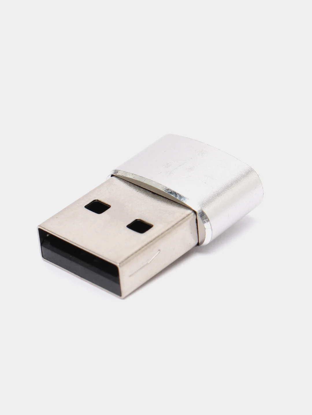 Красный переходник USB / Type C