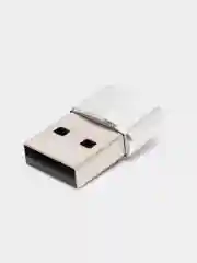 Красный переходник USB / Type C