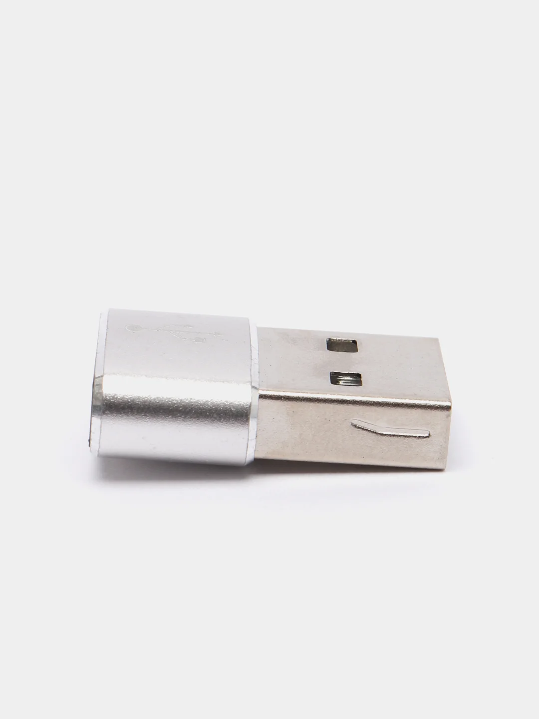 Красный переходник USB / Type C