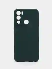 Зеленый чехол с защитой камеры для Infinix HOT 12I