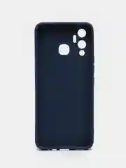 Синий чехол с защитой камеры INFINIX HOT 12 PLAY