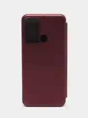 Бордовый чехол книжка INFINIX HOT 12I