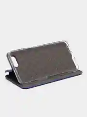 Темно-синий чехол книжка TECNO POVA 4  / TECNO POVA NEO 2 с защитой камеры, усиленные углы