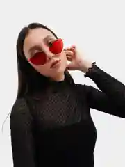 Красный цветные солнцезащитные очки MIRSEE