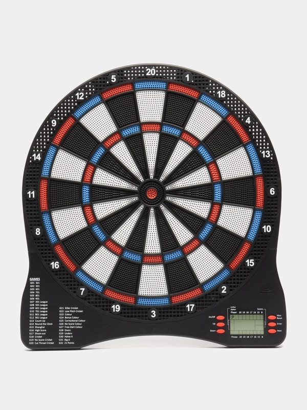 Дартс электронный Stinger, с LCD-дисплеем, диаметр 34 см, 32 игры, дротики 6 шт