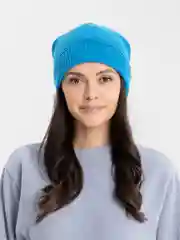 Лазурный шапка женская