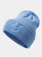 Голубой шапка бини с вышивкой, мужская/женская