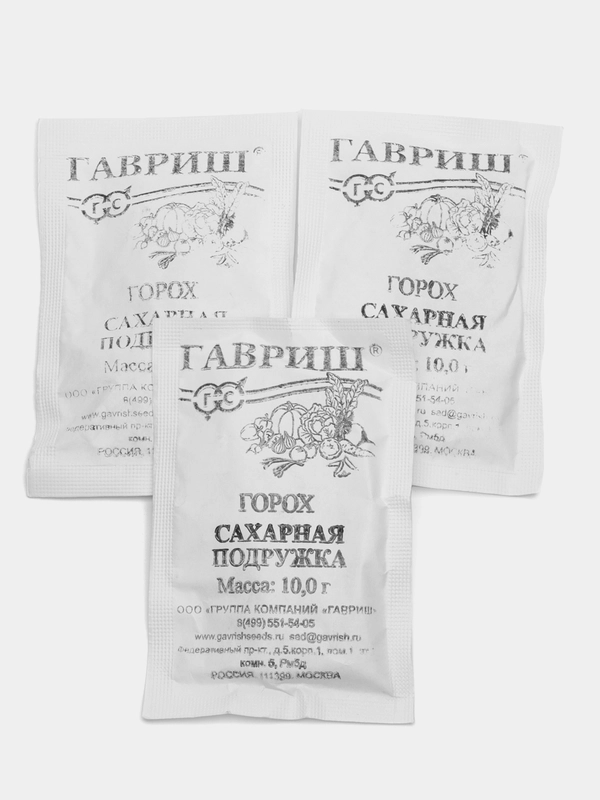 Горох Гавриш "Сахарная подружка", 10 г