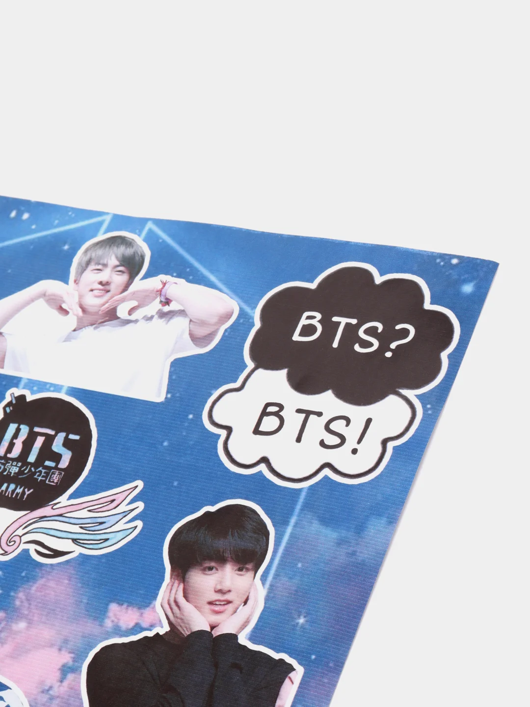 Наклейки BTS (БТС), А4