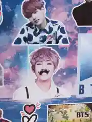 Наклейки BTS (БТС), А4