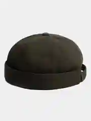 Зеленый кепка без козырька