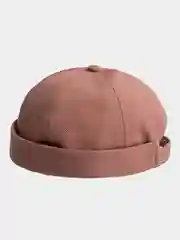 Коралловый меланж кепка без козырька