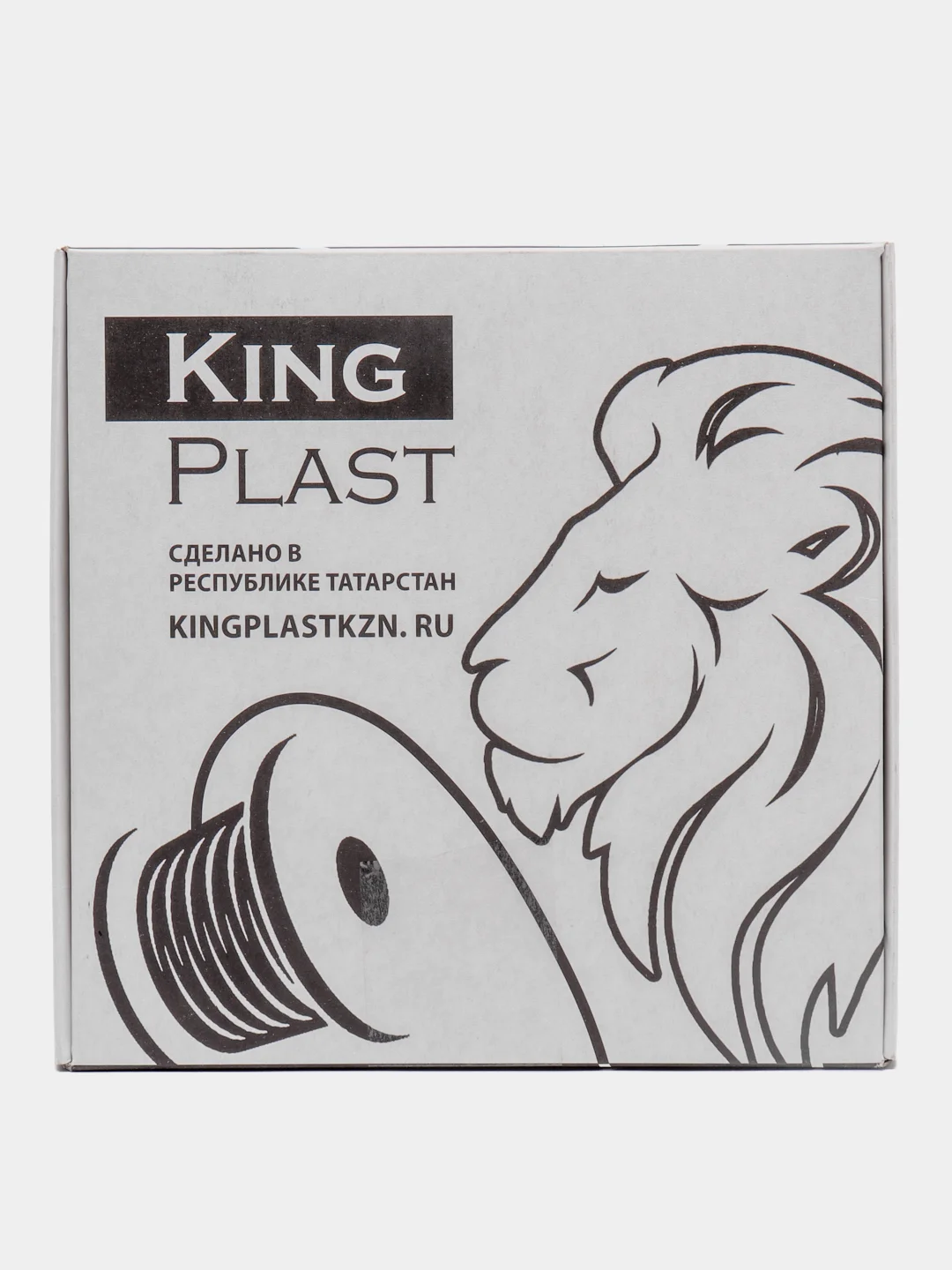 Багровый пластик для 3D принтера PETG KingPlast, 1 кг