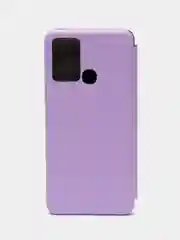 Сиреневый чехол-книжка Infinix Smart 6 Plus X6823C (Инфиникс Смарт 6 Плюс)