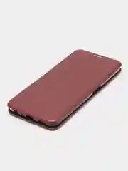 Багровый чехол-книжка Realme 9i 4G / Oppo A96 / Реалми 9 ай / Оппо А96