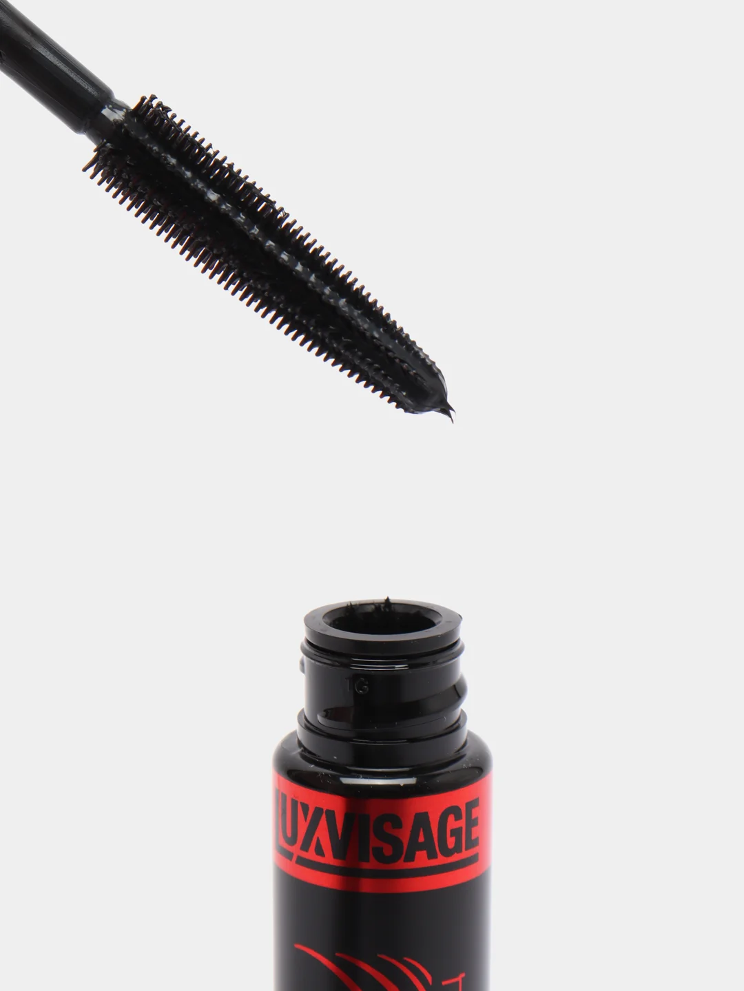 Коричневый тушь для ресниц XXL Luxvisage (Люксвизаж) "Суперобъем-эффект накладных ресниц"