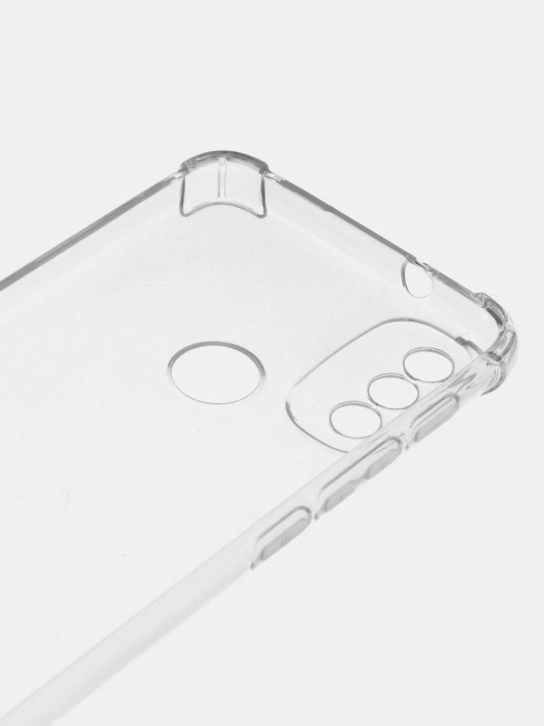 Прозрачный чехол Moto E20, прозрачный силиконовый