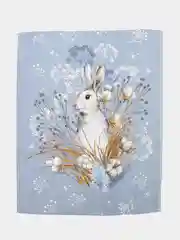 Ледяной кухонные полотенца из рогожки, набор 3 штуки, 45х60 см