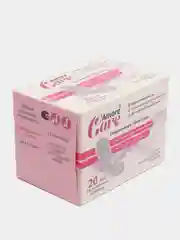 Розовый прокладки ежедневные, хлопковые Amore Care, 20 штук