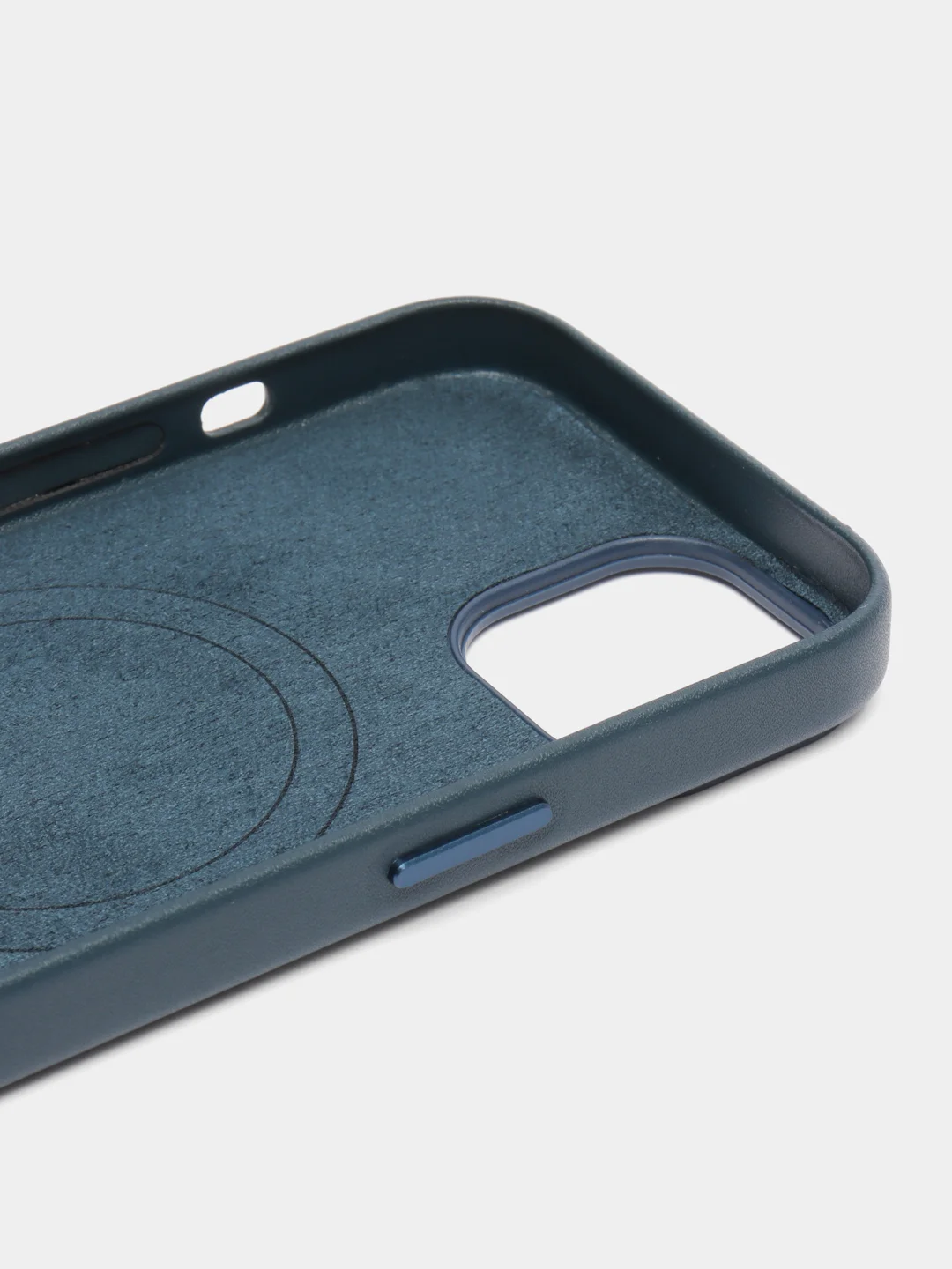 Морской leather case iPhone 11/12/13/14/15 Mini/Pro/Pro Max MagSafe, с анимацией