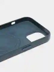 Морской leather case iPhone 11/12/13/14/15 Mini/Pro/Pro Max MagSafe, с анимацией