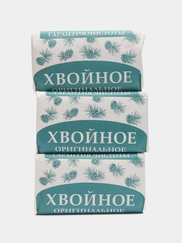 Мыло оригинальное, банное, хвойное, 180 г, твердое туалетное мыло