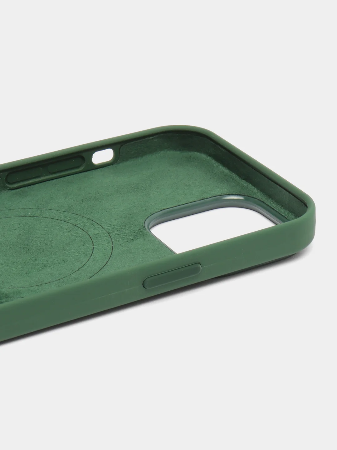 Тёмно-зелёный чехол Silicon case magsafe для iPhone 13 mini / 13 / 13 pro / 13 pro max