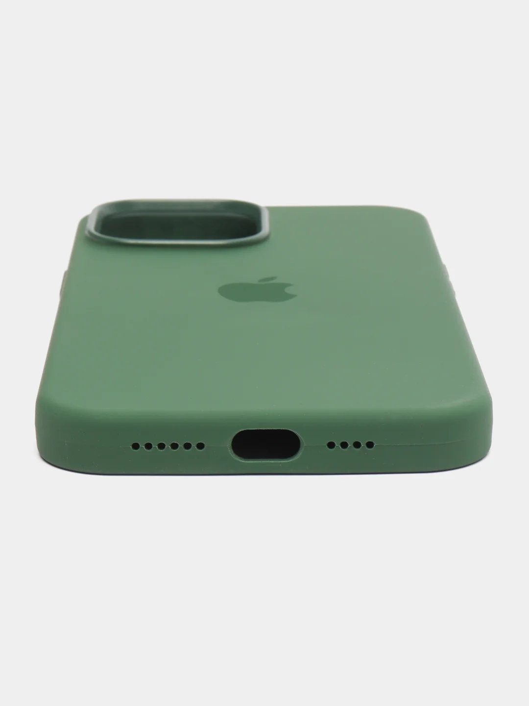 Тёмно-зелёный чехол Silicon case magsafe для iPhone 13 mini / 13 / 13 pro / 13 pro max