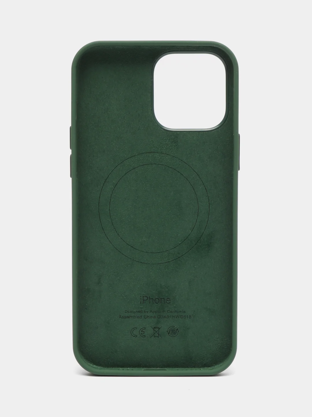 Тёмно-зелёный чехол Silicon case magsafe для iPhone 13 mini / 13 / 13 pro / 13 pro max