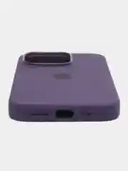 Фиолетовый силиконовый кейс magsafe айфон 14 / 14 про / 14 про макс