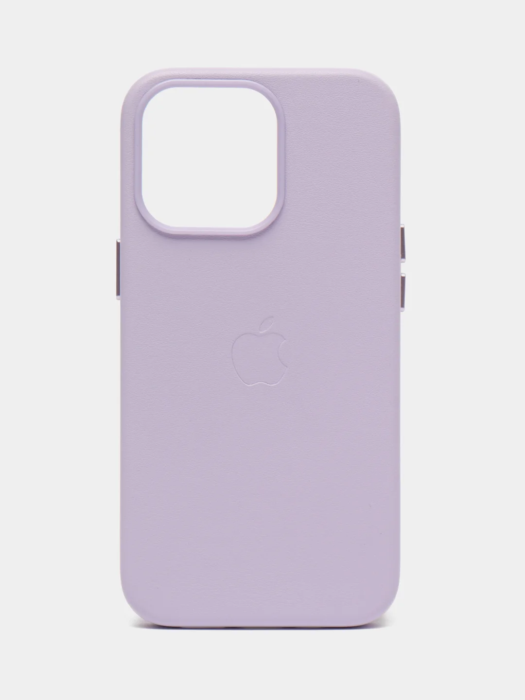 Лавандовый leather case iPhone 11/12/13/14/15 Mini/Pro/Pro Max MagSafe, с анимацией