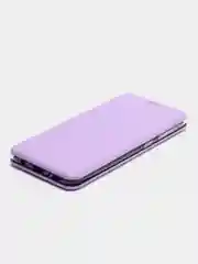 Сиреневый чехол-книжка для Samsung Galaxy A20, A30 (Самсунг Галакси А20, А30)