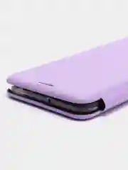 Сиреневый чехол-книжка для Samsung Galaxy A20, A30 (Самсунг Галакси А20, А30)