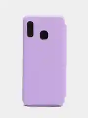 Сиреневый чехол-книжка для Samsung Galaxy A20, A30 (Самсунг Галакси А20, А30)