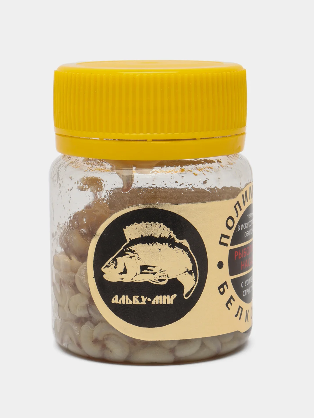 Насадка рыболовная искусственная, полимерно-белковая